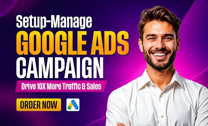 setup and manage google ads, adwords PPC campaigns, conversion tracking