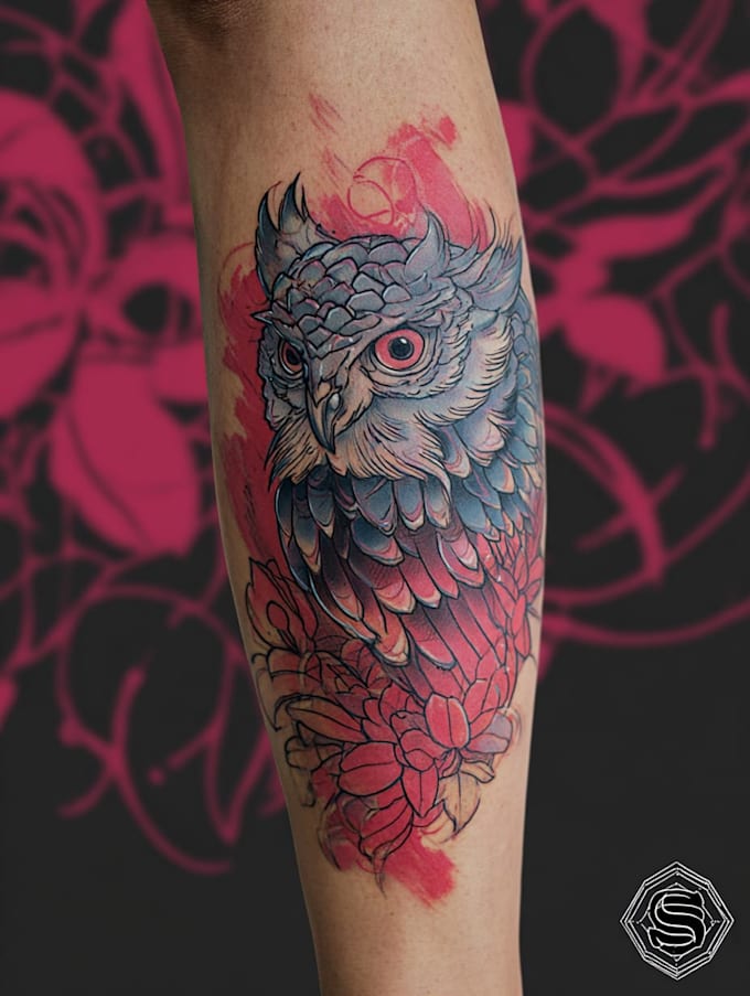 do original traditional oldschool tattoo design