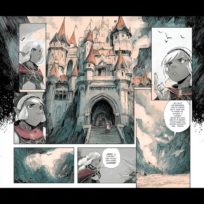 create ai comic book, illustrations any style