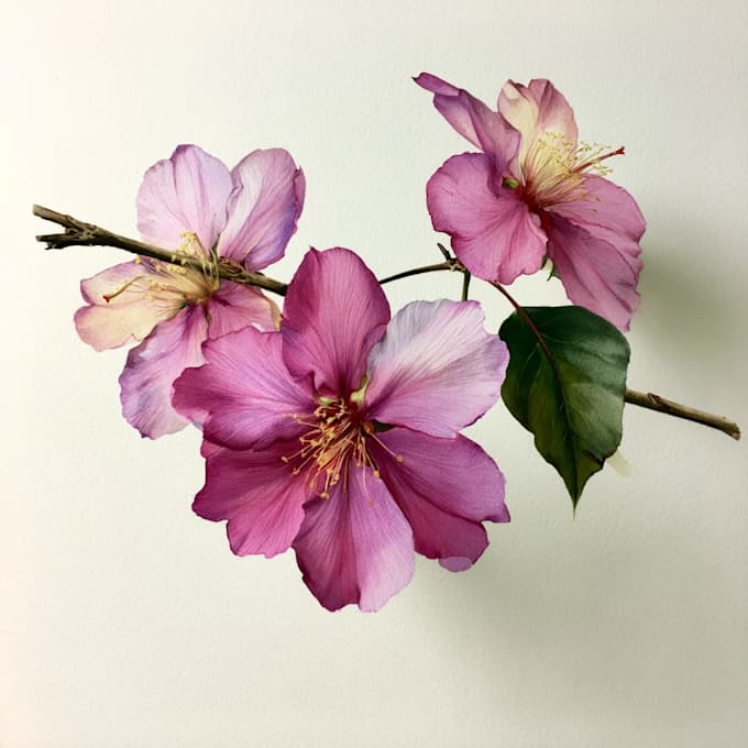 draw a botanical illustration