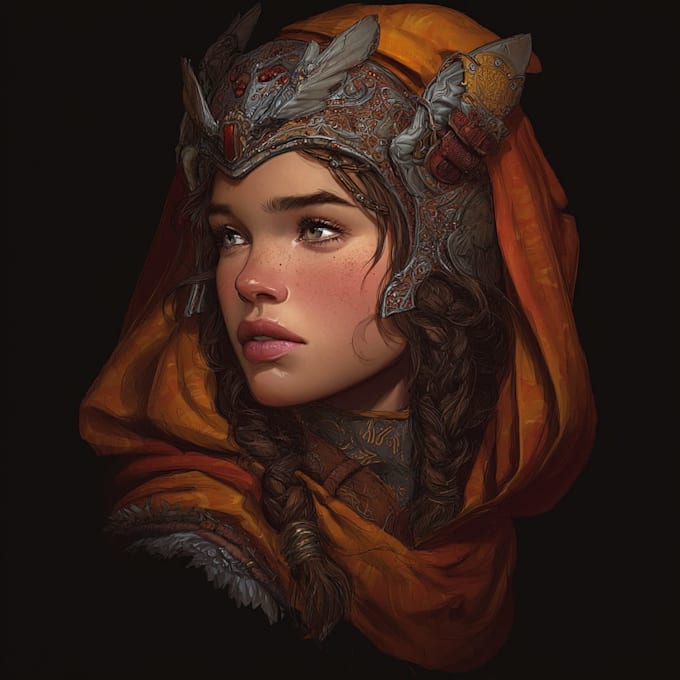 design professionally your fanatsy character for you