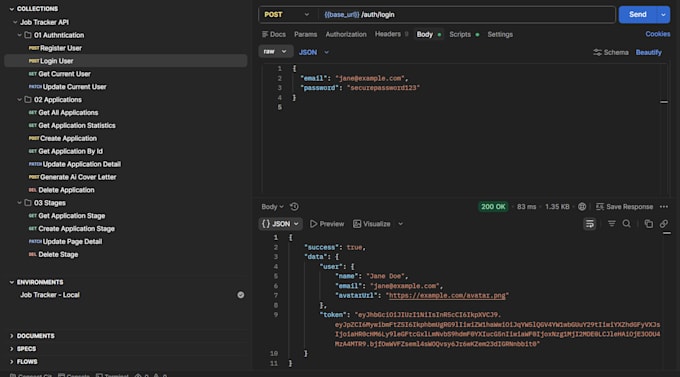 build a secure nodejs express rest API with jwt auth and postgresql