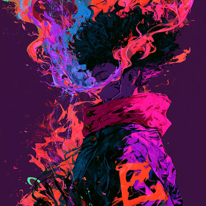 design highest quality anime art drawing
