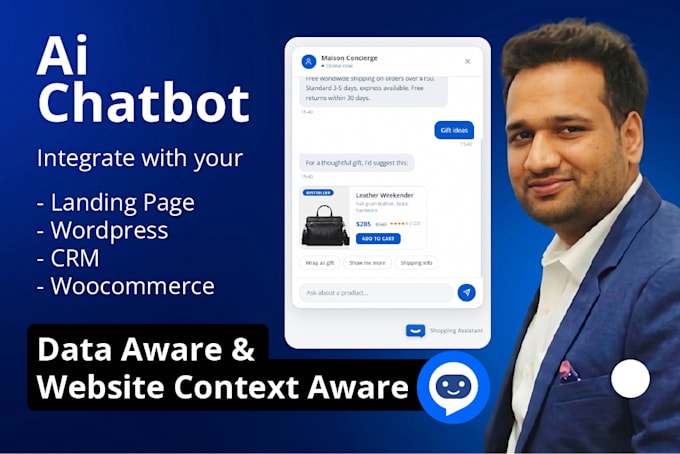 build an ai chatbot for your website
