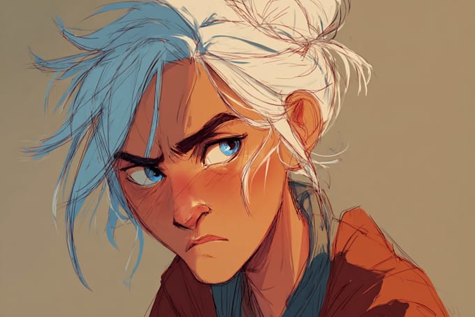 draw your original character design