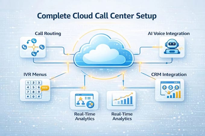 build ai voice agent and virtual receptionist for your call center