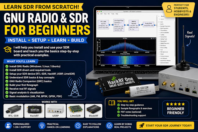 teach you gnu radio and sdr basics