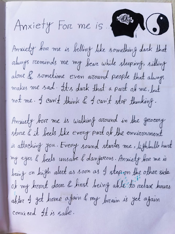 write aesthetic with professional handwriteen notes