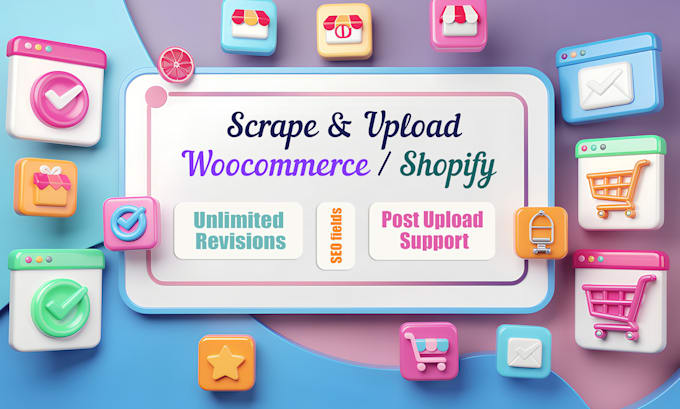 scrape products and add to your store