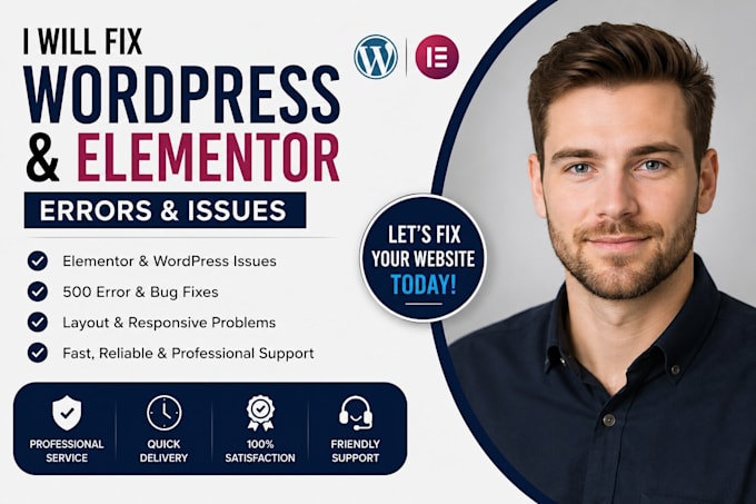 fix wordpress elementor bug issue redesign woocommerce online store setup pod