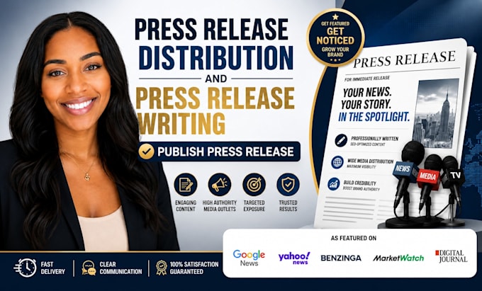 do press release distribution and press release writing publish press release