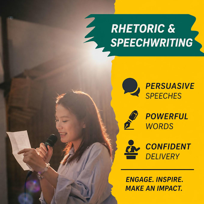 write a powerful and persuasive speech for any occasion