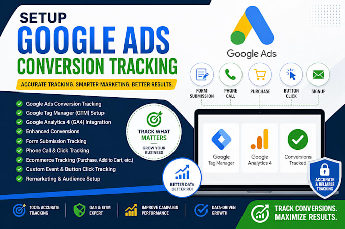 setup google ads conversion trancking