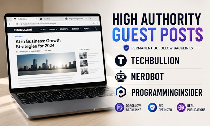 publish a permanent dofollow guest post on top tech websites