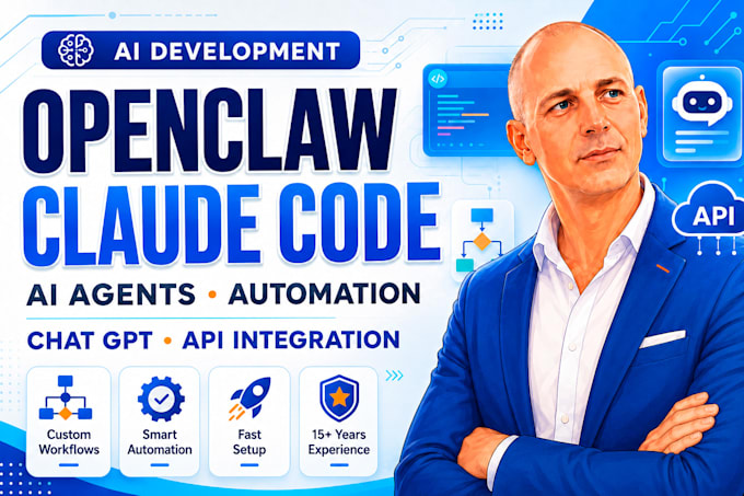 build openclaw, claude code automation and ai agents chatgpt