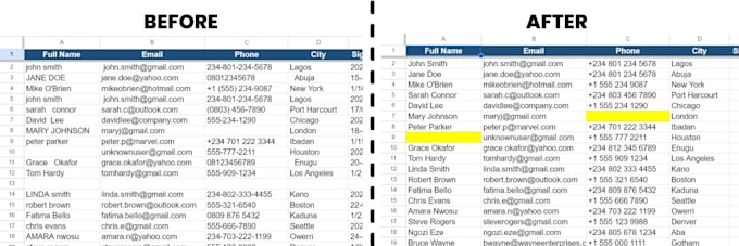 do accurate data entry, web research, and spreadsheet cleanup