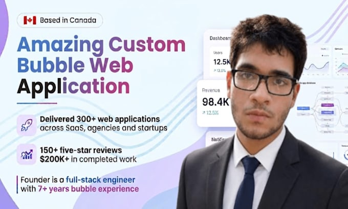 build your custom bubble web app
