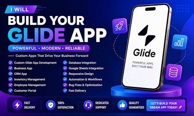 your glide expert, glide developer, glide app, mobile app developer