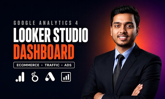 build a ga4 looker studio dashboard with ecommerce reports