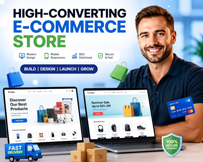 a high converting ecommerce store and website