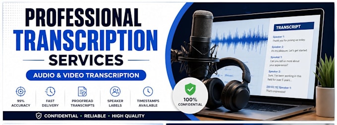 accurately transcribe audio and video into clean text