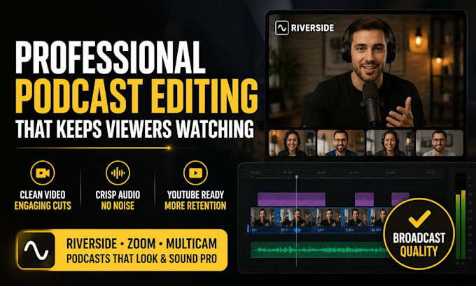 riverside podcast editing for broadcast ready shows and creators