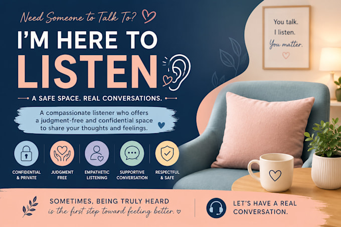 do compassionate listening providing safe judgement free environment