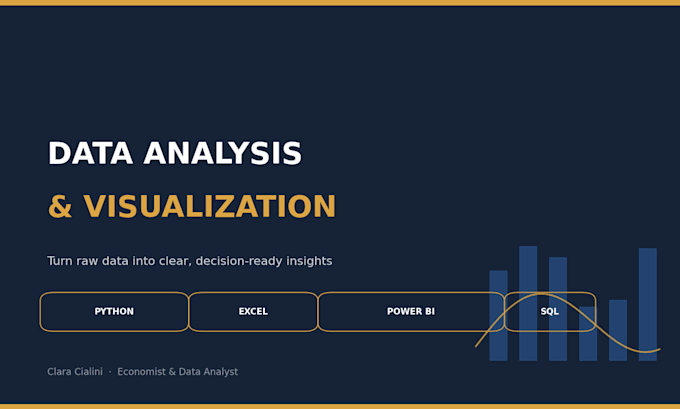 analyze and visualize your data