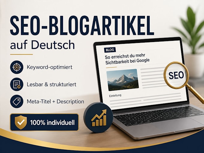 write high quality german SEO blog posts that rank on google