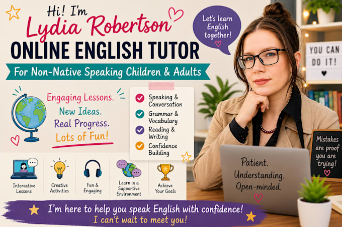 teach you english, read, understand, and improve it