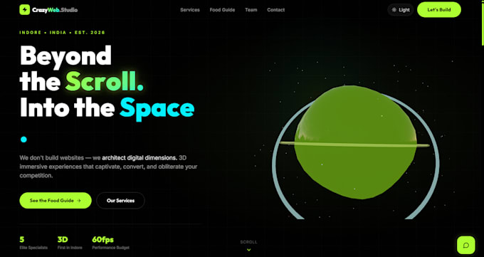 build a custom website