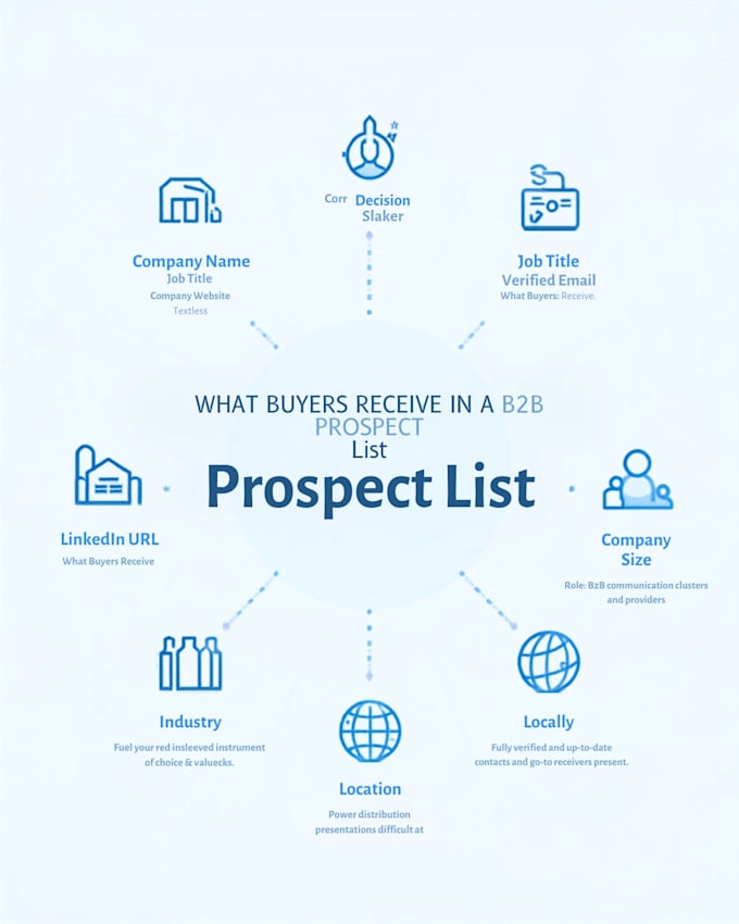 build a targeted b2b lead list with verified decision makers