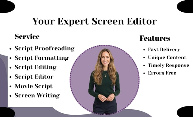 write screenplay videoscript movies tv series