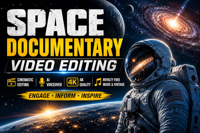 create engaging universe and space documentary content