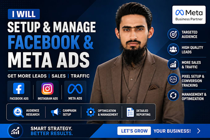 set up and manage facebook meta ads