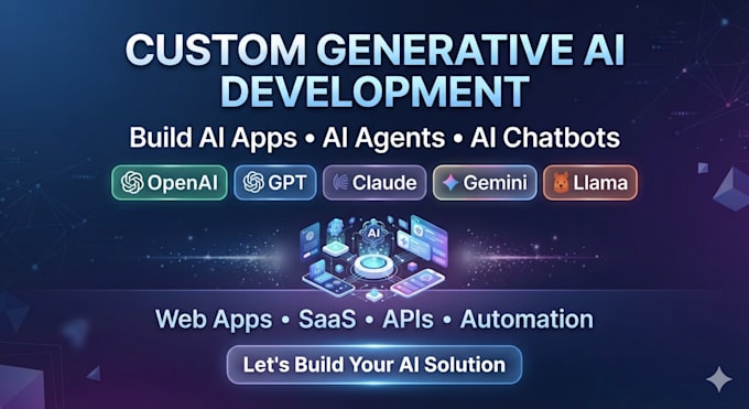 build custom generative ai applications