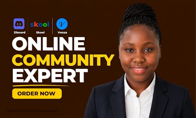 setup discord vonza skool online community, skool community setup credit repair