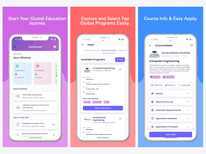 develop your mobile application