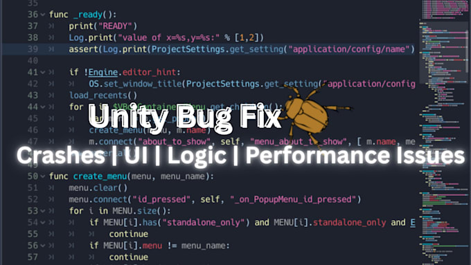 fix unity game bugs, crashes, UI, logic and performance issues