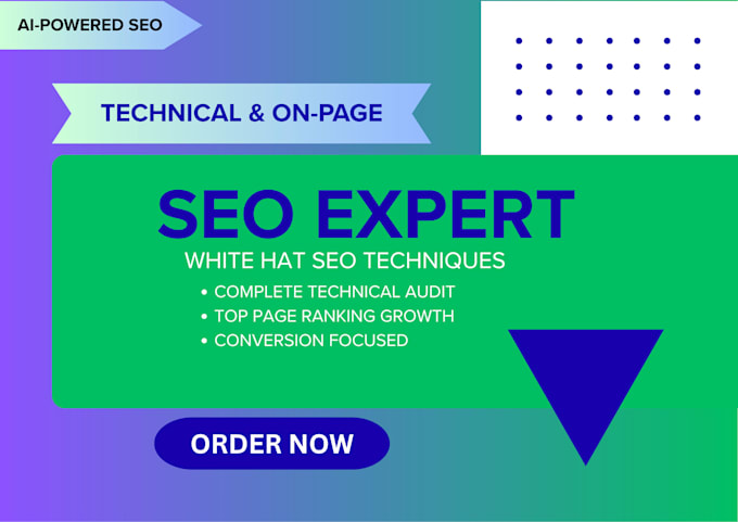 provide SEO with technical and on page optimization