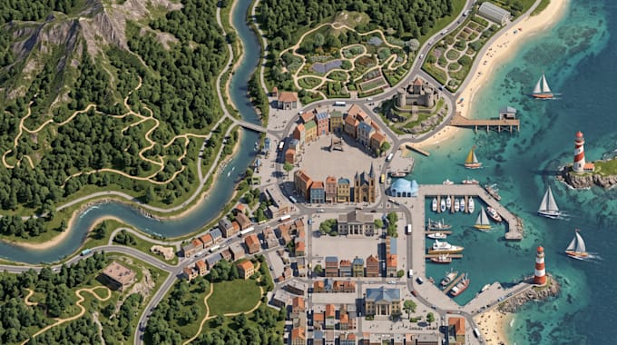 design wayfinding, navigation map,tourism, hospitality, recreation, property map