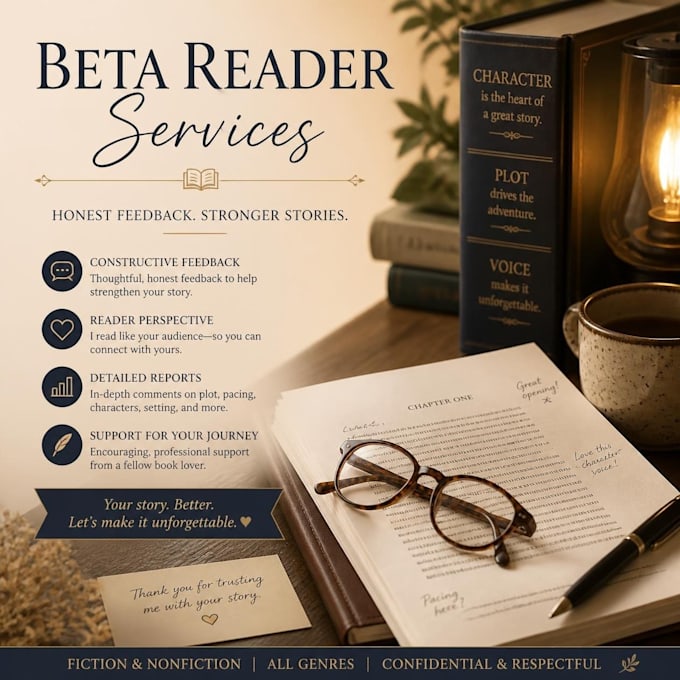 a service of beta reading