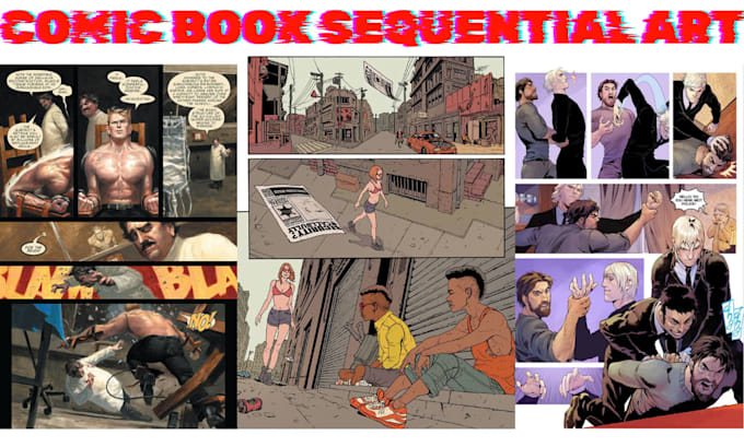 draw comic sequential art western comic retro nsfw comic panel graphic novel
