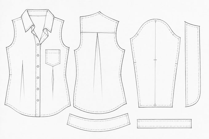 do sewing pattern maker sewing instruction tech pack clo 3d backpack grading