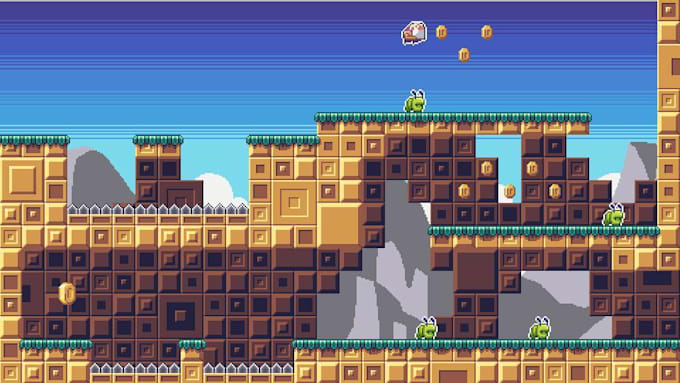 develop 2d game in unity, construct 3, godot engine, platformer game developer