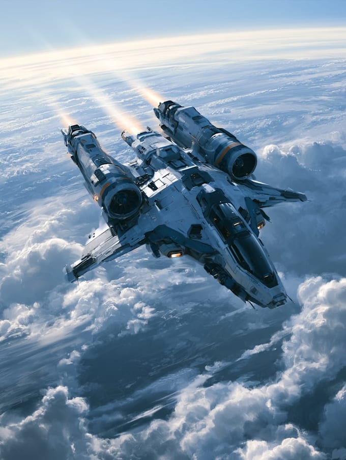 do sci fi spaceship design