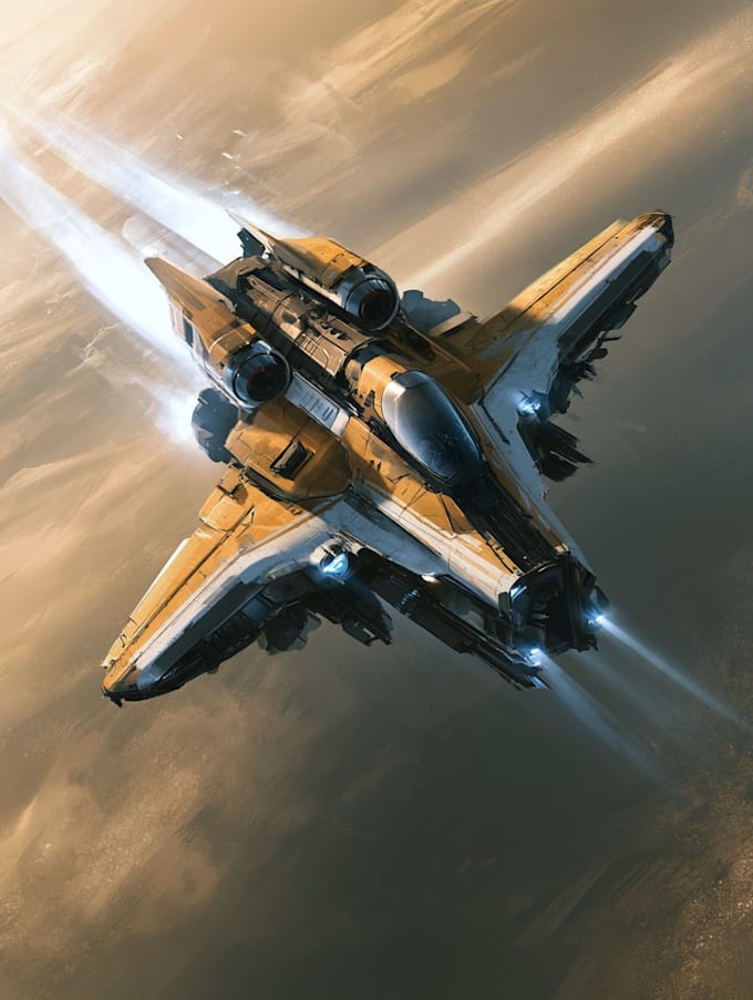 make sci fi spaceship design
