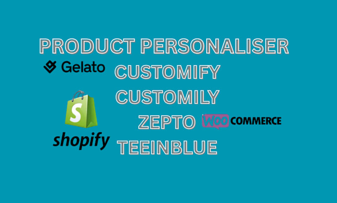 setup zepto customily customify teeinblue product personalisation printegy store