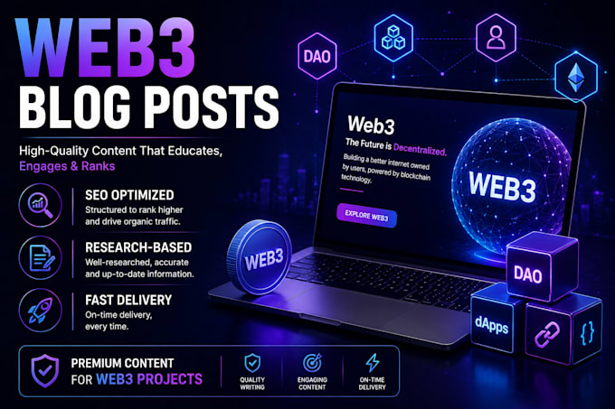 write web3 blog posts