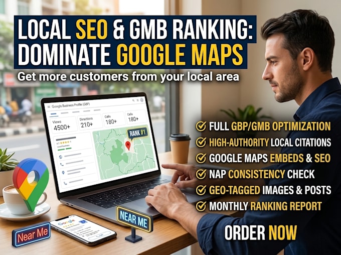 do local SEO and google maps optimization for gmp ranking